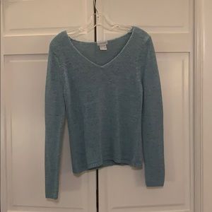 Blue Knit Sweater